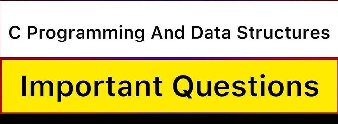 Top 99+ Most Important Question with Solution of Data Structure